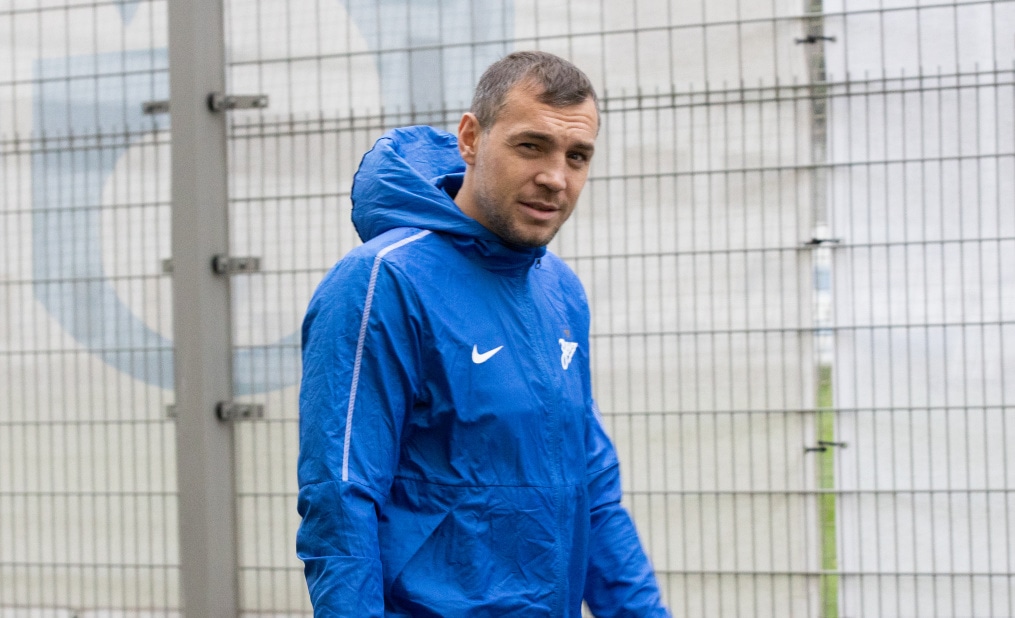 Тренировка «Зенита» перед матчем с «Лацио»