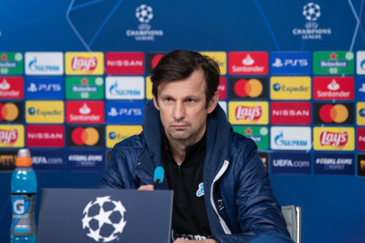 Пресс-конференция «Зенита» перед матчем с «Лацио»