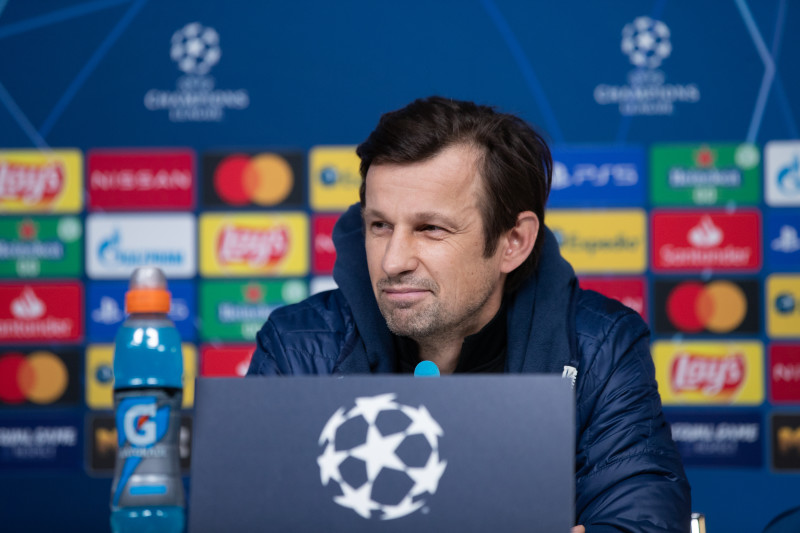 Пресс-конференция «Зенита» перед матчем с «Лацио»