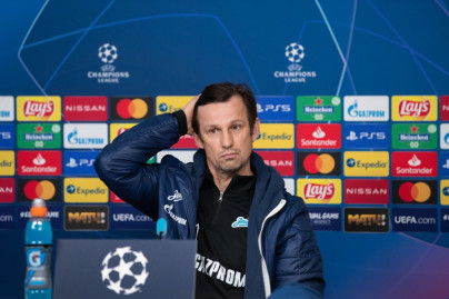 Пресс-конференция «Зенита» перед матчем с «Лацио»