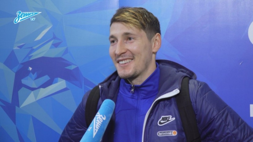 Далер Кузяев на «Зенит-ТВ»: «Хорошо, что команда показала характер»