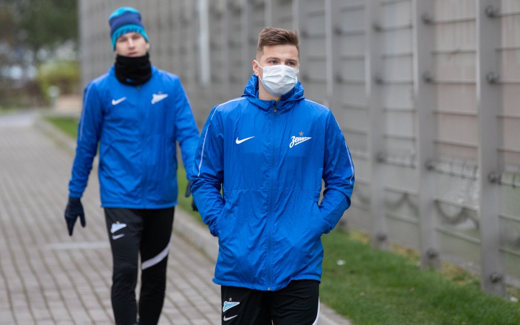 Открытая тренировка «Зенита» перед матчем с «Брюгге»