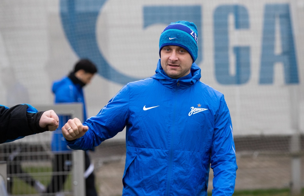 Открытая тренировка «Зенита» перед матчем с «Брюгге»