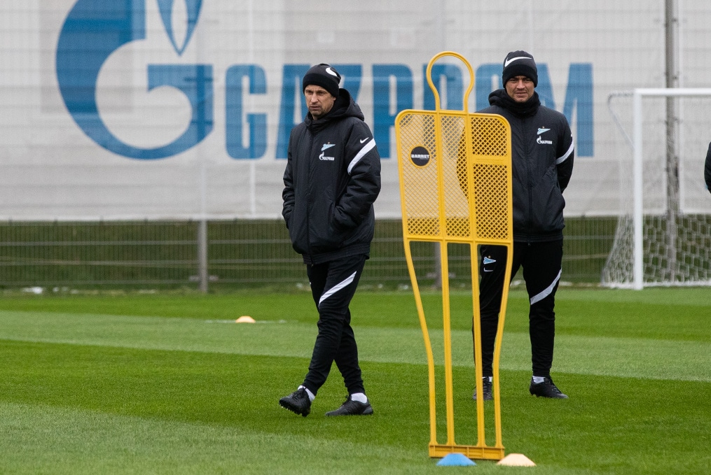 Открытая тренировка «Зенита» перед матчем с «Брюгге»