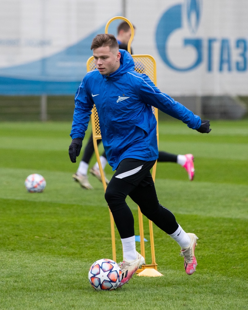 Открытая тренировка «Зенита» перед матчем с «Брюгге»