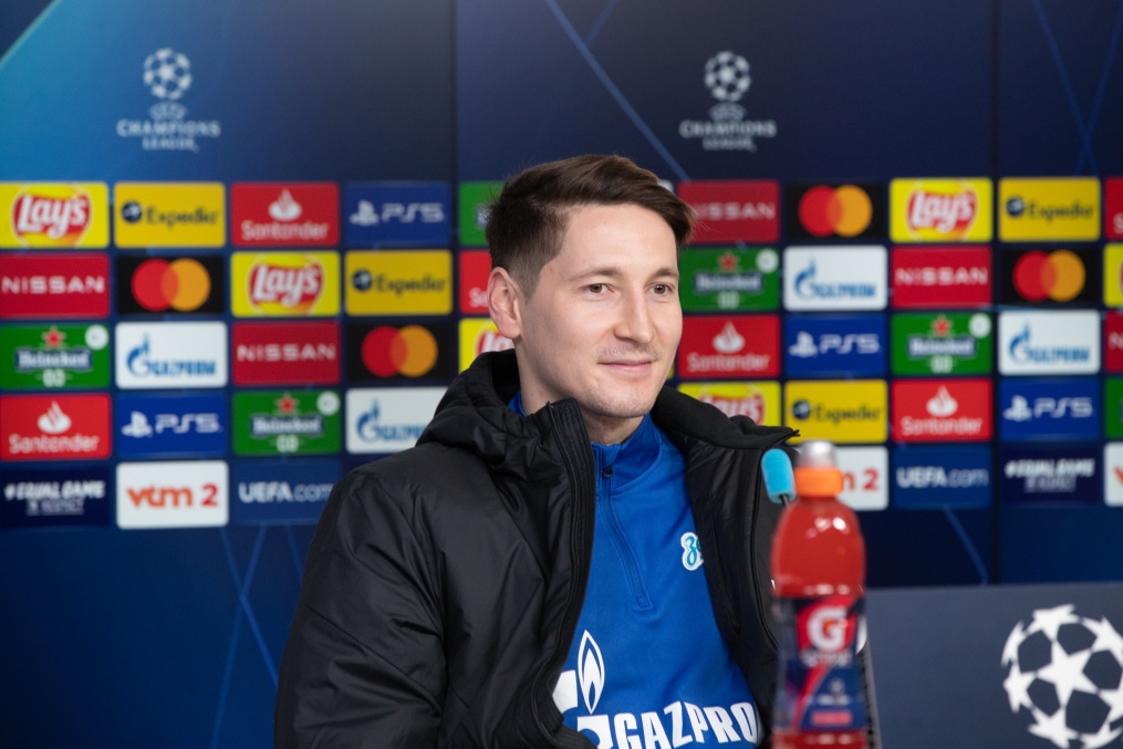 Пресс-конференция «Зенита» перед матчем с «Брюгге»