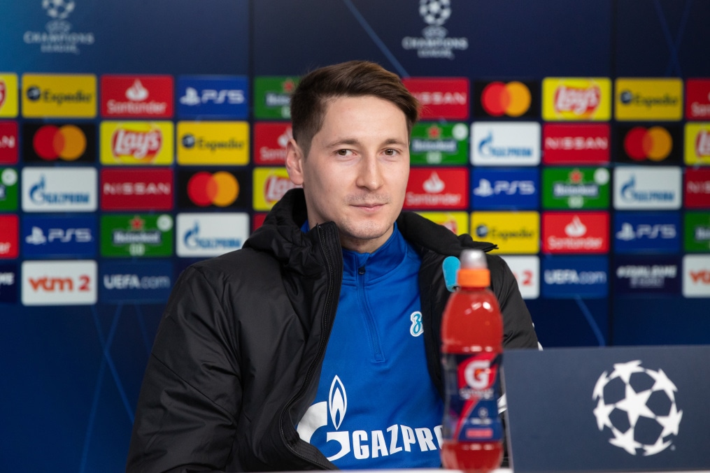 Пресс-конференция «Зенита» перед матчем с «Брюгге»