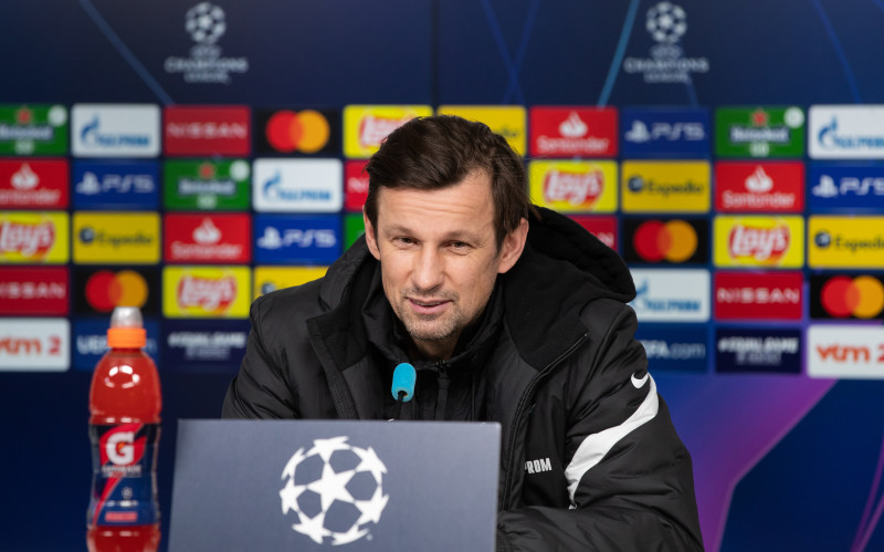 Пресс-конференция «Зенита» перед матчем с «Брюгге»