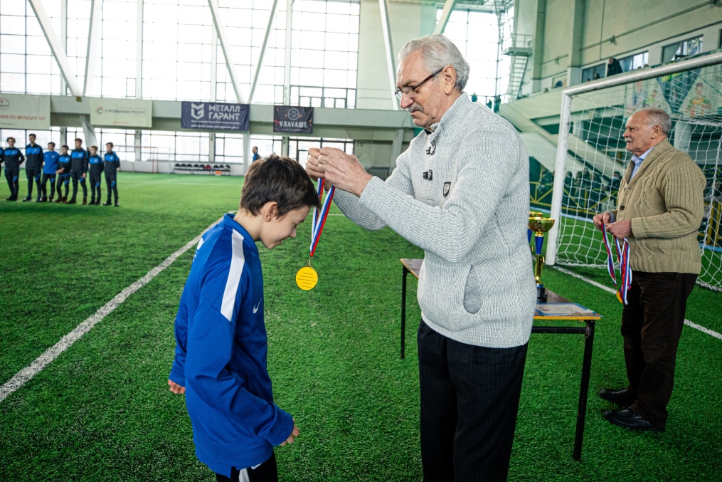 Церемония награждения победителей турнира памяти Левина-Когана