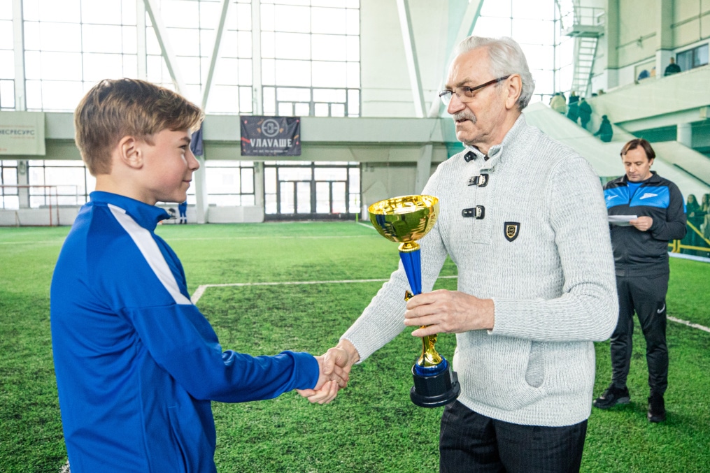 Церемония награждения победителей турнира памяти Левина-Когана