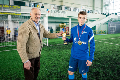 Церемония награждения победителей турнира памяти Левина-Когана