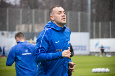 Тренировка «Зенита» перед матчем с «Ротором»