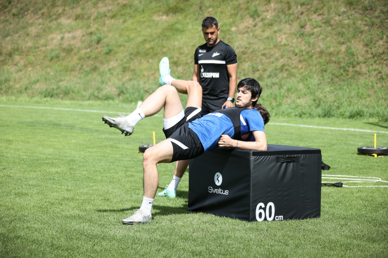 «Газпром» — тренировочные сборы в Австрии: 5 июля, утренняя тренировка