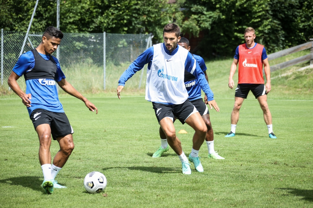 «Газпром» — тренировочные сборы в Австрии: 5 июля, утренняя тренировка