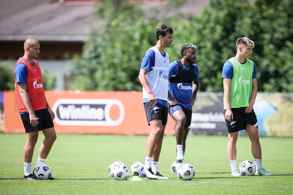 «Газпром» — тренировочные сборы в Австрии: 5 июля, утренняя тренировка