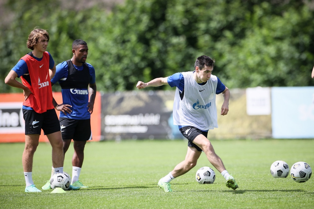 «Газпром» — тренировочные сборы в Австрии: 5 июля, утренняя тренировка