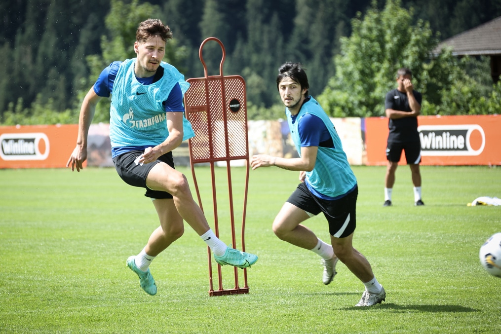 «Газпром» — тренировочные сборы в Австрии: 5 июля, утренняя тренировка