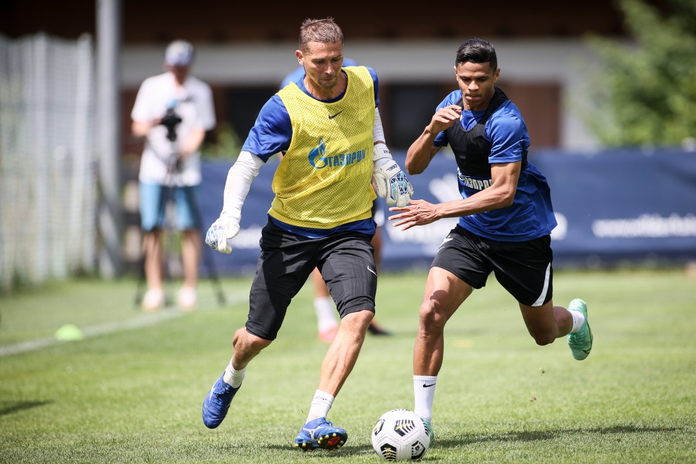 «Газпром» — тренировочные сборы в Австрии: 5 июля, утренняя тренировка