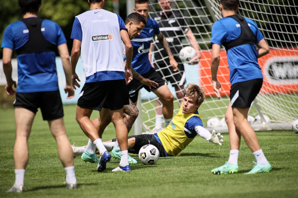 «Газпром» — тренировочные сборы в Австрии: 5 июля, утренняя тренировка