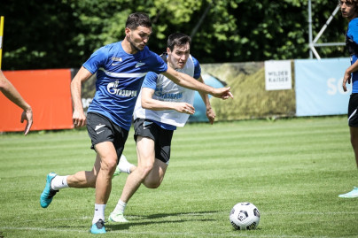 «Газпром» — тренировочные сборы в Австрии: 5 июля, утренняя тренировка