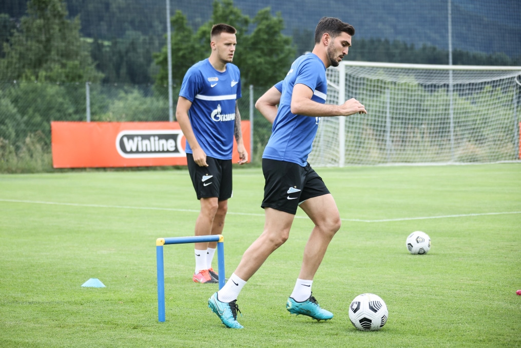 «Газпром» — тренировочные сборы в Австрии: 5 июля, вечерняя тренировка