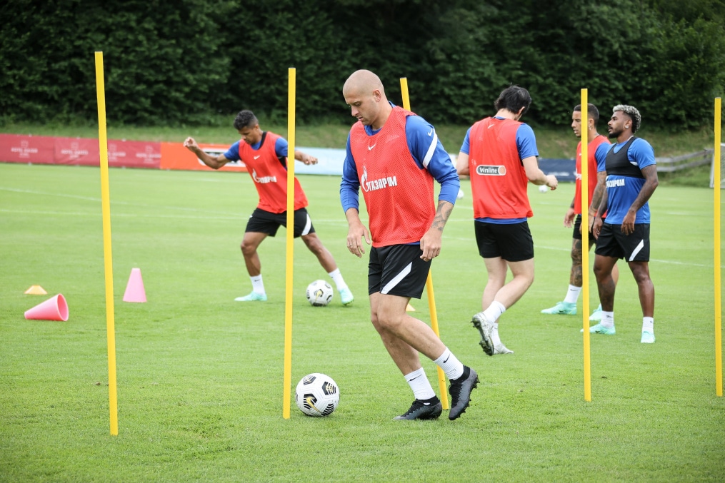 «Газпром» — тренировочные сборы в Австрии: 5 июля, вечерняя тренировка