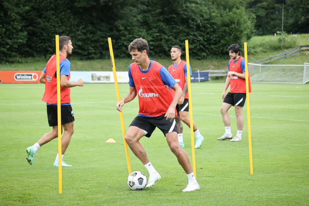«Газпром» — тренировочные сборы в Австрии: 5 июля, вечерняя тренировка