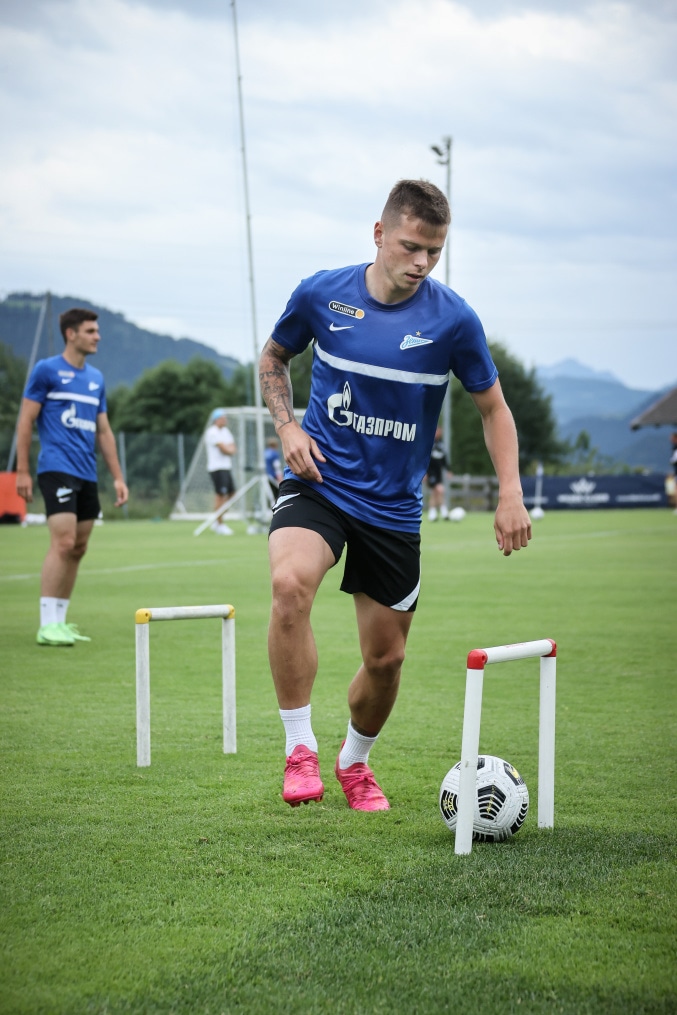 «Газпром» — тренировочные сборы в Австрии: 5 июля, вечерняя тренировка