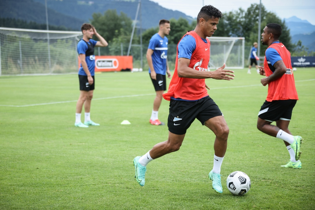 «Газпром» — тренировочные сборы в Австрии: 5 июля, вечерняя тренировка