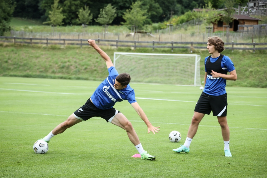 «Газпром» — тренировочные сборы в Австрии: 5 июля, вечерняя тренировка