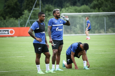 «Газпром» — тренировочные сборы в Австрии: 5 июля, вечерняя тренировка