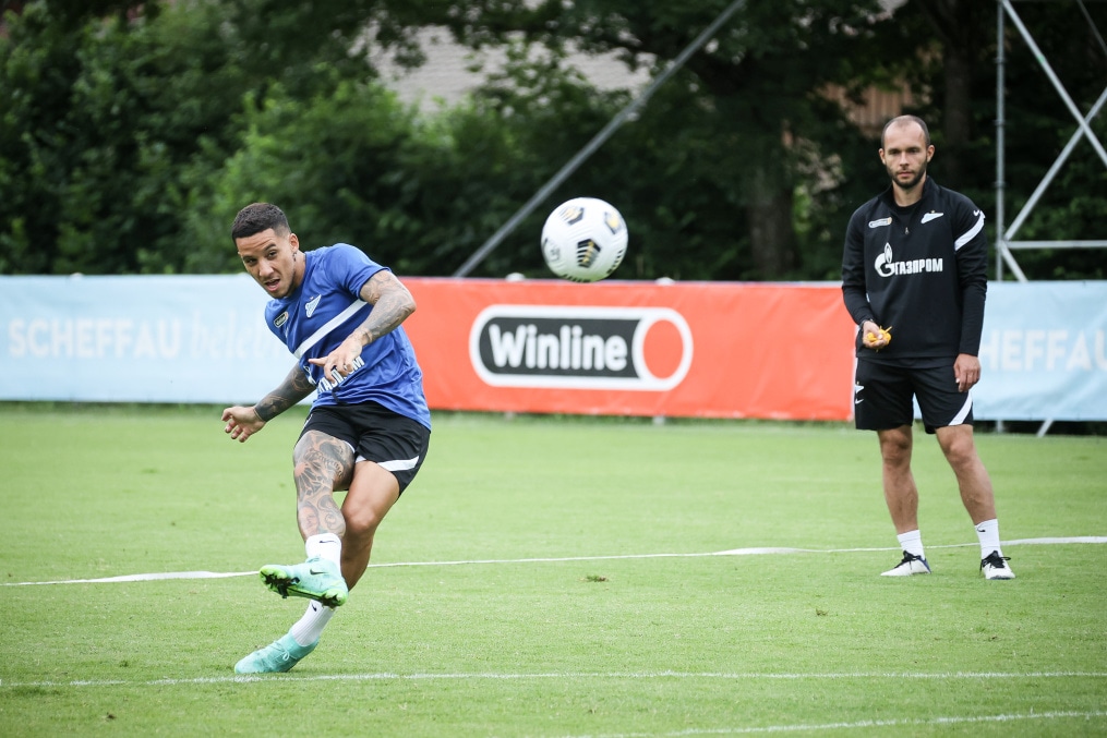 «Газпром» — тренировочные сборы в Австрии: 5 июля, вечерняя тренировка