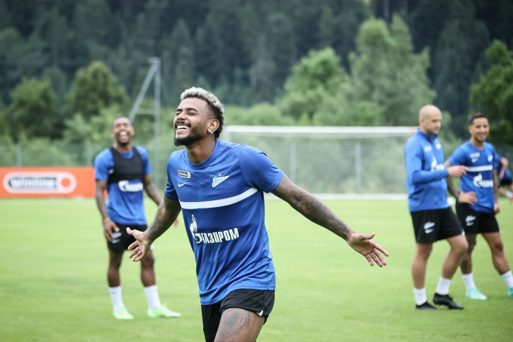 «Газпром» — тренировочные сборы в Австрии: 5 июля, вечерняя тренировка