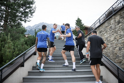 «Газпром» — тренировочные сборы в Австрии: 5 июля, вечерняя тренировка