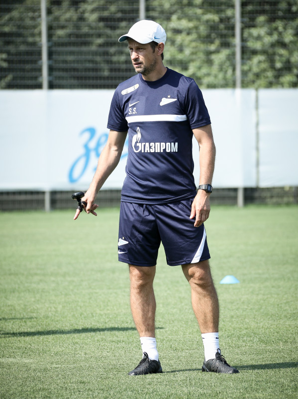 Тренировка «Зенита» перед матчем за Олимп-Суперкубок России