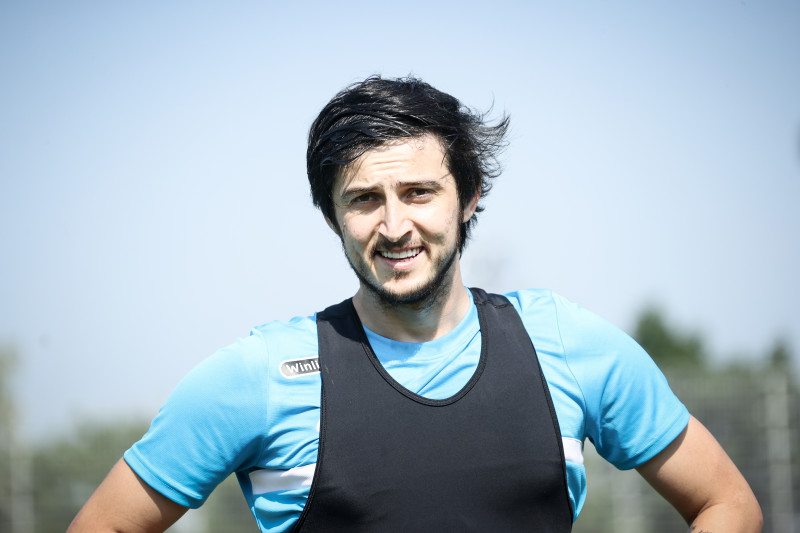 Тренировка «Зенита» перед матчем за Олимп-Суперкубок России