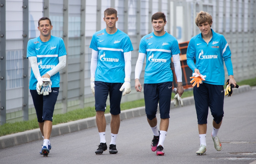 Тренировка «Зенита» перед матчем с «Локомотивом»