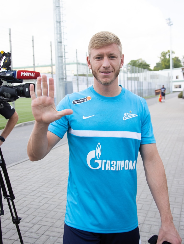 Тренировка «Зенита» перед матчем с «Локомотивом»