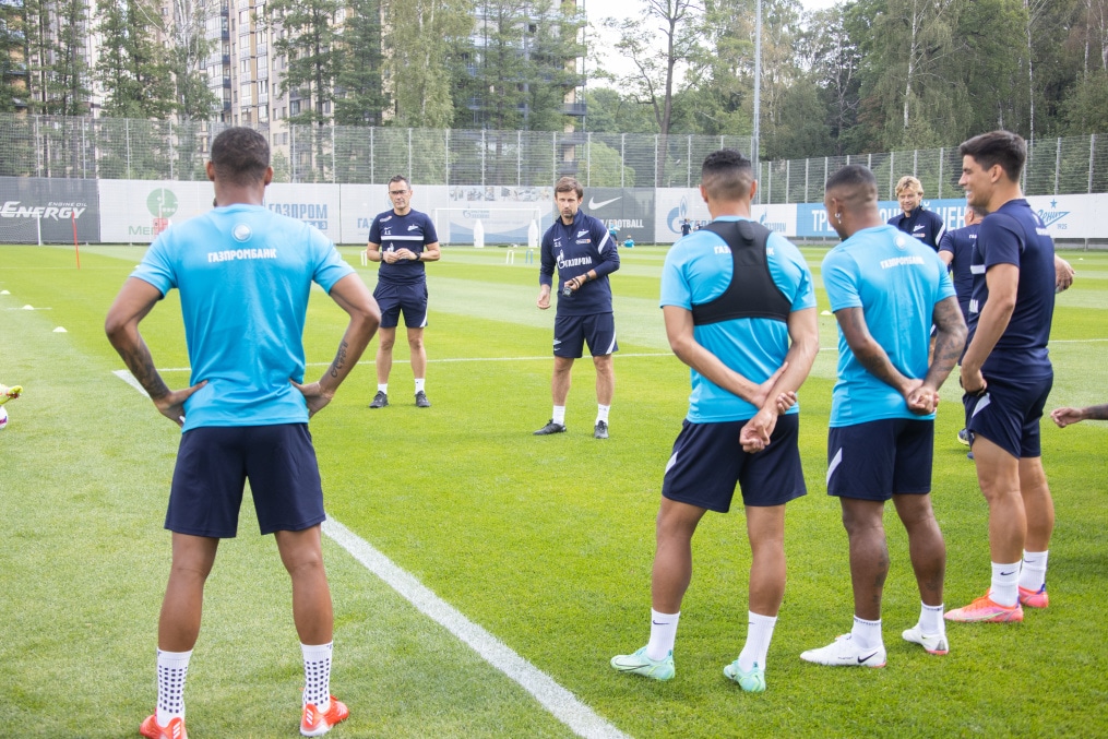 Тренировка «Зенита» перед матчем с «Локомотивом»