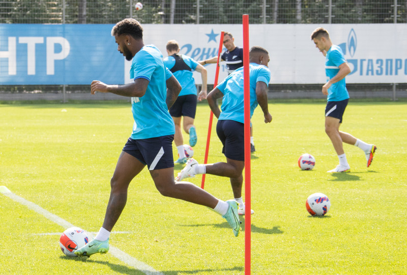 Тренировка «Зенита» перед матчем с «Локомотивом»