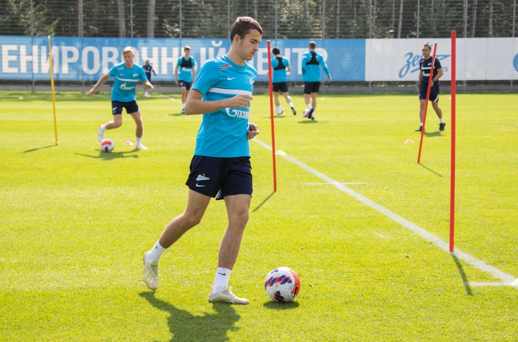Тренировка «Зенита» перед матчем с «Локомотивом»