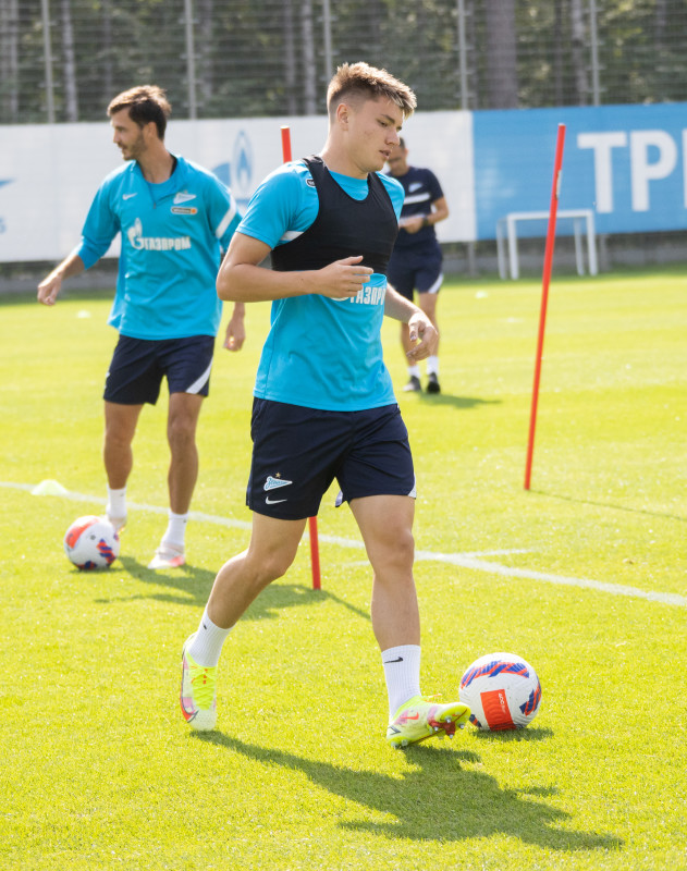 Тренировка «Зенита» перед матчем с «Локомотивом»