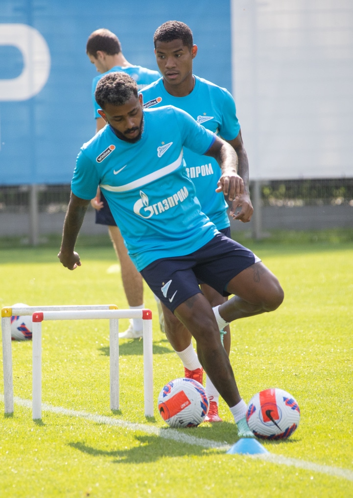 Тренировка «Зенита» перед матчем с «Локомотивом»