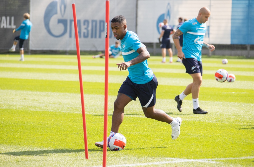 Тренировка «Зенита» перед матчем с «Локомотивом»