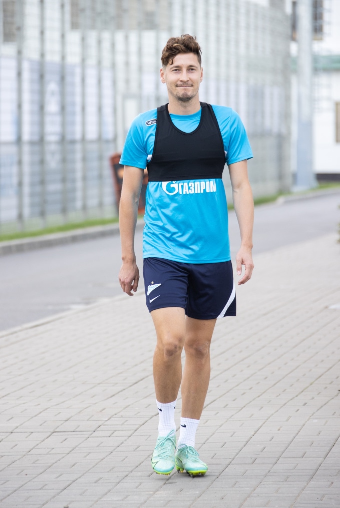 Тренировка «Зенита» перед матчем с «Локомотивом»