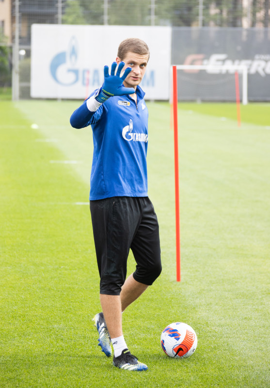 Тренировка «Зенита» перед матчем с «Локомотивом»