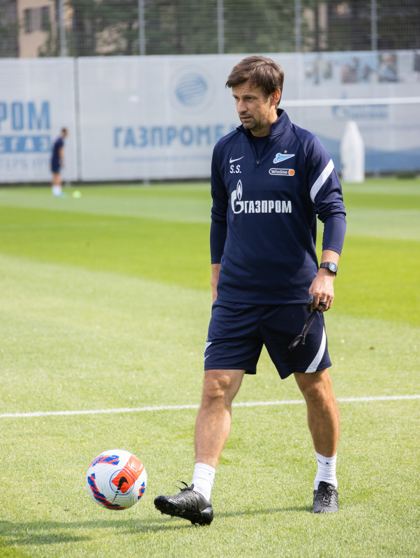 Тренировка «Зенита» перед матчем с «Локомотивом»