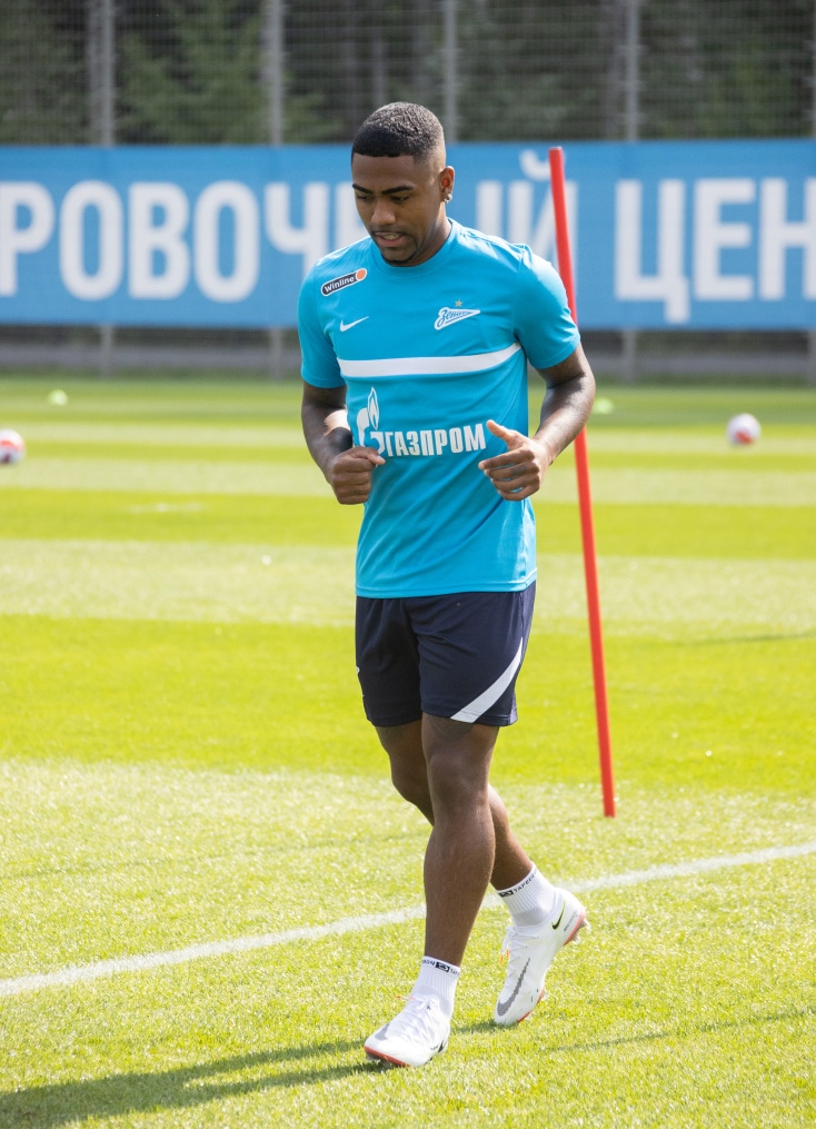 Тренировка «Зенита» перед матчем с «Локомотивом»