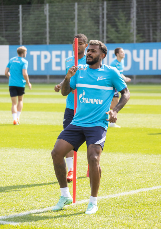 Тренировка «Зенита» перед матчем с «Локомотивом»