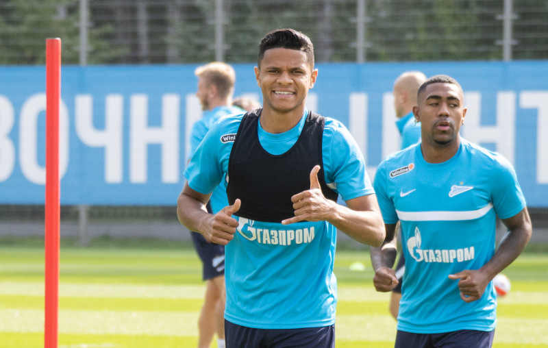 Тренировка «Зенита» перед матчем с «Локомотивом»